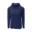 Chenille Roll Neck Jumper - Navy