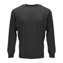 Hutson Harbour Plain Crew Neck Jumper - Charcoal