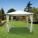 Silver & Stone Outdoor Premium Gazebo - Vienna 3m x 3m - Cream