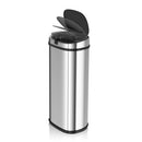 50L Chrome Square Sensor Bin