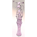 150cm Silver LED Crystals Colour Changing Aluminium Artificial Flower Lamp Light