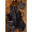 Black Stonewash Denim Apron