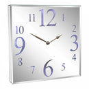 LED Mirrored Clock - Large
