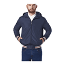 Mens Hutson Harbour Lightweight Tipped Jacket - Navy
