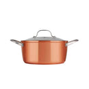 Tower Copper Casserole Pan