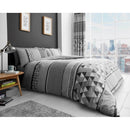 Madison Duvet Cover Bedding Set - Grey