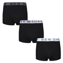 Ben Sherman 3 Pack Trunks - Black