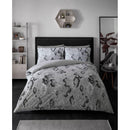 Snake Skin Duvet Cover Bedding Set - Grey