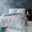 Nico Duvet Cover Bedding Set - Blue