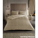 Stripe Duvet Cover Bedding Set - Natural
