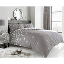 Be Jewelled Duvet Cover Bedding Set - Grey