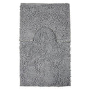 Loop 2 Piece Grey Bath Mat Set