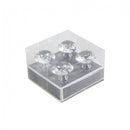 Crystal Oval Knobs