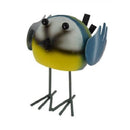 Wobbly Blue Tit Bird Garden Decoration 12 X 12 X 24CM