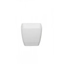 Square Indoor Pot - White 22x22x21cm