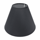 Plain Linen Lamp Shade - Dark Grey