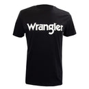 Wrangler Short Sleeved Logo Tee- Black/White