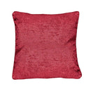 Lewis's Buckingham Chenille Cushion 55 x 55cm - Red