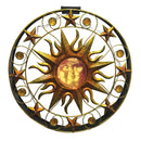 Wall Art - Sun Solar with Lights 45cm