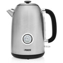 Princess 3KW 1.7L Retro Stainelss Steel Jug Kettle - Silver
