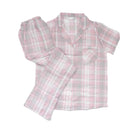 Seersucker Pink Pyjamas