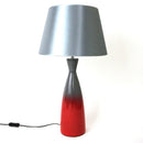 Table Lamp Coloured Ceramic Table Lamp Grey