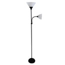 Mother and Child Floor Lamp, 2-Way Floor Lamps for Living Room, Modern Mother and Child Lamp Grey Or Black (Black)