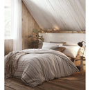 Cabin Stripe Duvet Cover Bedding Set - Terracotta