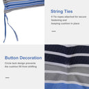 Outsunny Set of 2 Durable Swing Chair Cushions - Blue