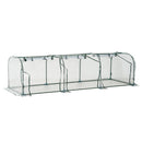 Outsunny PVC Transparent Greenhouse Steel Frame