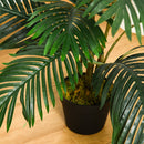 Outsunny 140 cm Artificial Palm Plant Tree with Pot