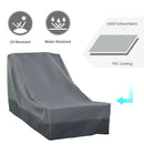 Outsunny Water Resistant Rattan Furniture Cover -  Grey