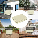 Outsunny Single Waterproof Furniture Chair Cover - Beige