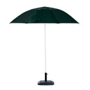 Outsunny  Beach Canopy Parasol with Side Panels  2 m- Green