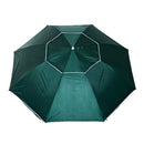 Outsunny  Beach Canopy Parasol with Side Panels  2 m- Green