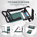 Outsunny Steel Frame Garden Kneeler with Resting Foam Pad