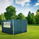 Outsunny 3m x 2m Gazebo Replacement Side Panels - Green