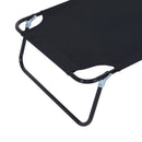 Outsunny  Sun Lounger  - Black