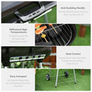 Outsunny Portable Charcoal Steel Grill Outdoor BBQ