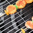 Outsunny Portable Charcoal Steel Grill Outdoor BBQ