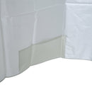 Oasis 2.2 m Outdoor Fishing Parasol Umbrella with Side Panel - White