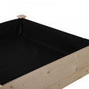 Outsunny Elevated Fir Wood Plant Box 91Lx91Wx81H cm