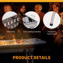 Portable Charcoal Folding Grill Outdoor BBQ