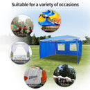 Oasis 4 x 3 m Steel Frame Gazebo/ Party Tent with Window - Blue