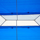 Oasis 4 x 3 m Steel Frame Gazebo/ Party Tent with Window - Blue