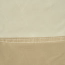 Outsunny Rattan 3 Seat Bench Waterproof Furniture Cover - Beige