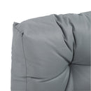 Outsunny-2 Piece Garden Pallet Padded Cushions - Grey