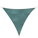 3 m Sun Shade Sail with Metal Rings - Green