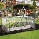 Steel Frame Transparent PVC Cover Greenhouse