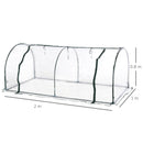 Steel Frame Transparent PVC Cover Greenhouse